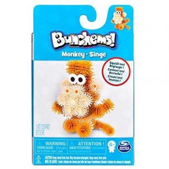 Bunchems Tierkleber: 50 Packung Bunte Freunde – Giraffe, Krokodil, Strauß
