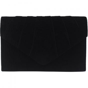 Monedero Volante de Boda en Terciopelo Negro