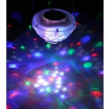 Fantasia Piscina: Luci Colorate sul Fondo & Pareti