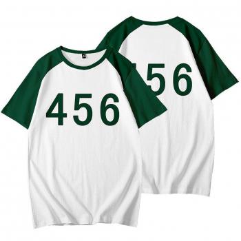Playera Cosplay 456 Juego del Calamar
