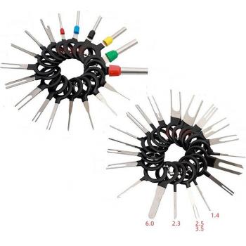 Kit d'outils électriques pour voiture 36 pièces