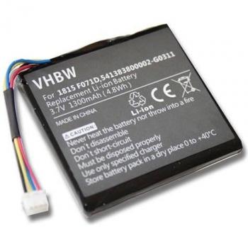 Batería Reemplazo VHBW 1300 mAh para Texas Instruments TI‑84