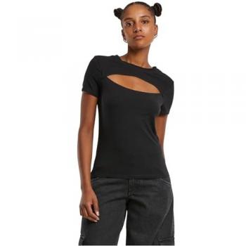 Urban Classics Ladies T-Shirt mit Ausschnitten