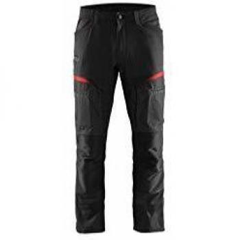 Blaklader (C62) Pantalon de service avec stretch Noir/Gris foncé ref. 14561845999