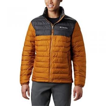 Columbia Herren Outdoor Jacke Powder Lite – Gebräuntes Bernstein (2X)