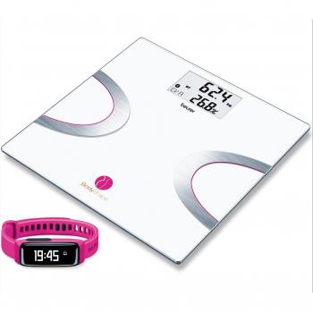 Beurer AS 81 Aktivitätssensor + BF 710 Diagnosewaage (Körpergewicht, Muskelanteil)