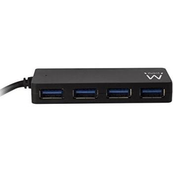 Ewent EW1135 concentrador USB 3.1 Gen 1 Type-C