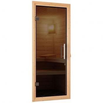 Standaard Hardglas Sauna Deur 38mm