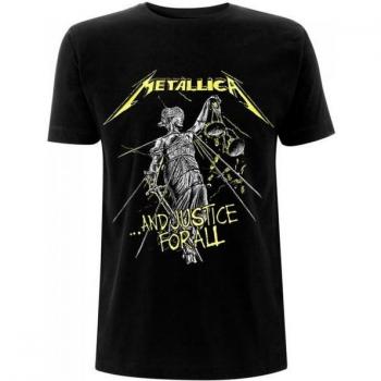 Maglia Metallica Justice for All Nera