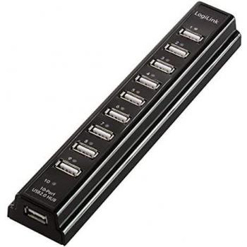 LogiLink UA0096 Hub USB 2.0 10 porte