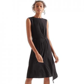 Superdry Ecovero Twist‑Dress – Damen, kurz, 2025 Frühjahr/Sommer Edition