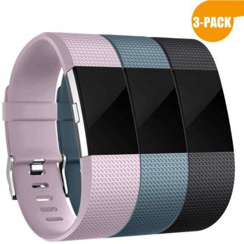 Charge 2 Sport‑Ready Stainless Buckle Band