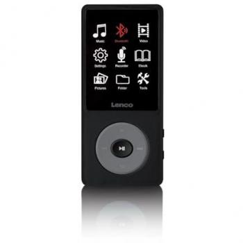 Lenco Xemio 769 – 8GB Bluetooth muziekspeler in zwart en grijs