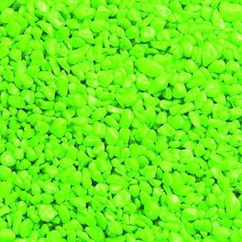 Gravier Neon Vert 1 kg pour Aquariums