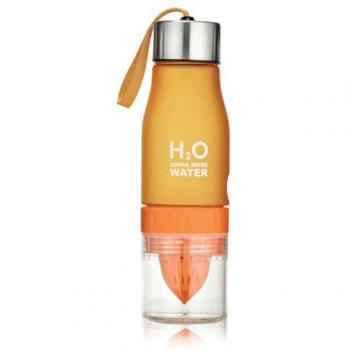 Xmas 650ml Plastic Fruit Infusion Bottle