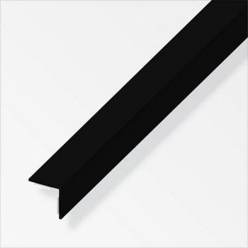 PVC ProSolve Angle 20 mm by 20 mm, 1 mm Thick, Black – Adhesive