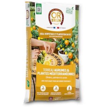 Poudre de terre d’agrumes méditerranéens – Tinge Or Brun – 20 L