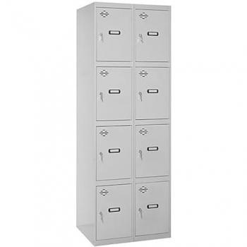 SimonRack Taquilla de 4 puertas 2/8, dimensiones 300×600 cm, color gris