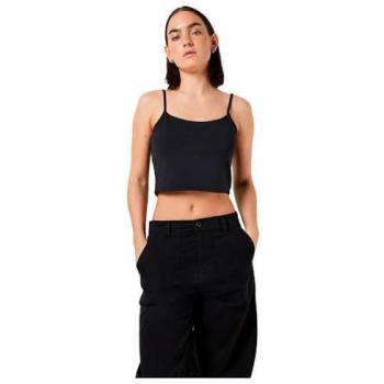 Top de mujer Noisy May en color negro con tirantes