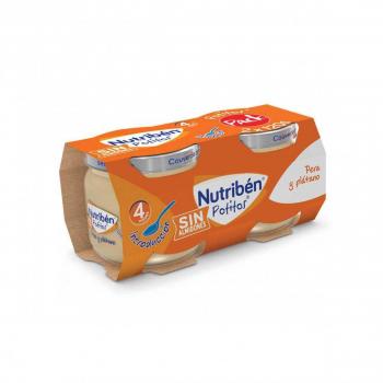 Nutriben Potitos Pera Y Platano sin Almidon 2X120G