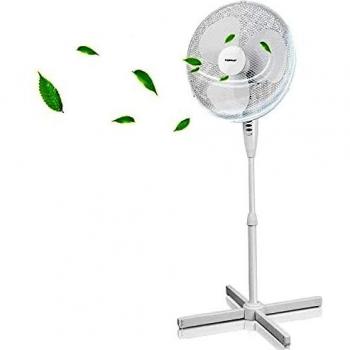 Aigostar Daisy – Windtilator mit 360‑Grad-Oszillation und langlebigem Kabel