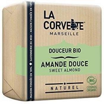 Pastilla de jabón de almendra dulce Bio