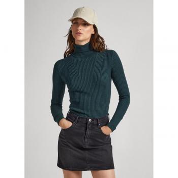 Pepe Jeans Jersey Dalia Rolled Cuello Alto Verde