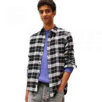 Tommy Jeans Camicia Navy & Bianco – Modello Classico