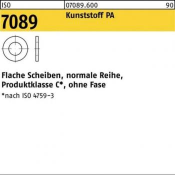 BUFAB Flache Scheiben Polyamid 6,4mm