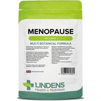 Lindens Menopause Health Tablets 60 Tablets