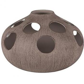 Lampe Malawi galet 29 cm – Table Passion – Marron – Céramique – LED