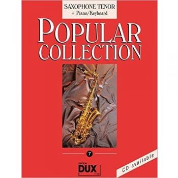 Popular Collection 7: Saxophone Tenor + Piano/Keyboard