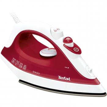 1800 W Tefal FV1251GO Iron – White & Red Finish
