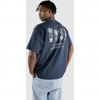Woodbird Baine Vase T-Shirt mit Blauem Blazer‑Stil – Marineblau – Größe M – Unisex