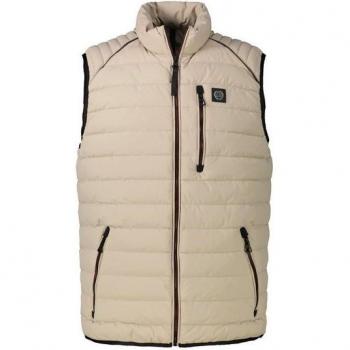 LERROS Herren Steppweste Beige Leichtgewicht