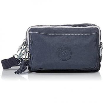 Kipling Damen Schiefer‑Abanü Multi-Umhänge – Grau, Standardgröße