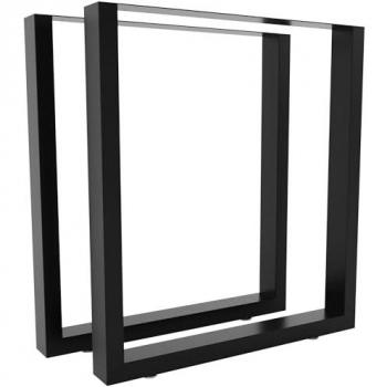 Set de 2 Patas de Mesa Velden Metal 30 x 30 cm