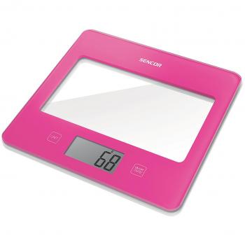 Bilancia Digitale Sencor, Portata 5 Kg, Colore Rosa