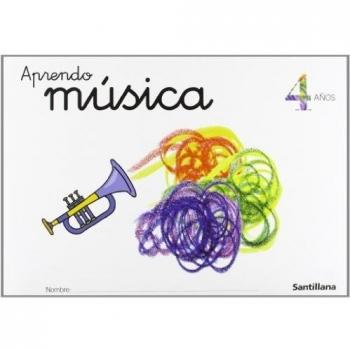 Carpeta aprendo música 4 años