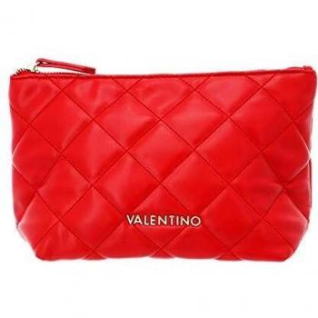 Valentino Quilted Red Wash Bag