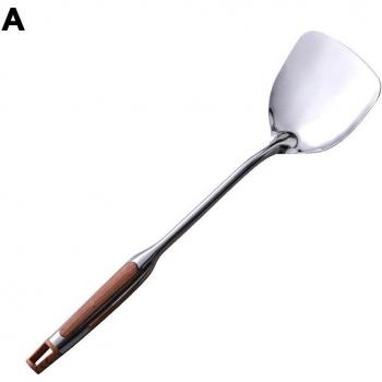 Edelstahl Kochlöffel für Wok