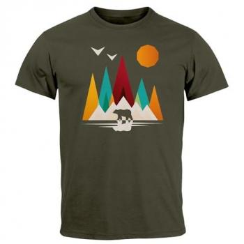 Naturfreunde Bär Print-Shirt