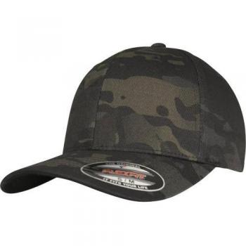 Multi‑Camo FlexFit Yupoong Cap (Size S/M)