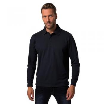 Herren Poloshirt FLEXNAMIC® von JP1880, Langarm, Größe 7XL