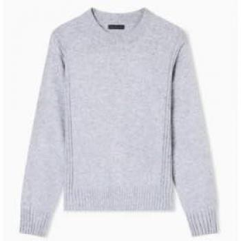 Armani Exchange S Size Gray Knit Top
