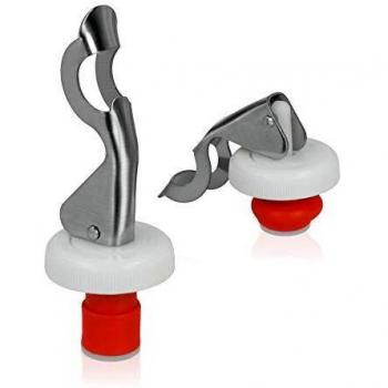 Set di 2 Tappi Metaltex per Bottiglie