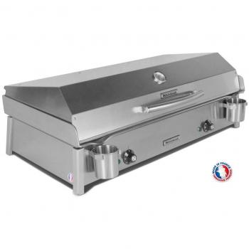 Plancha électrique ANTHEA E870 + Couvercle + 2 ustensiles