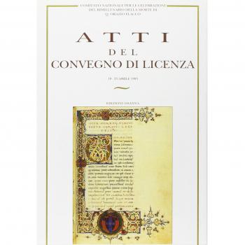 Atti del Convegno di Licenza del Comitato Nazionale per le celebrazioni del bimillenario della morte di Q. Orazio Flacco