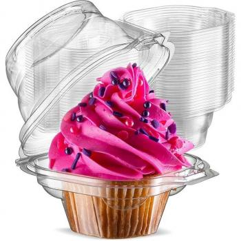 Cupcake Kasten mit verbundenem Kuppeldeckel