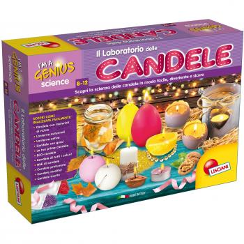 Liscianigiochi-68647 I'm a Genius Laboratorio delle Candele, Gioco per Bambini 6 Anni+, Multicolore, 68647